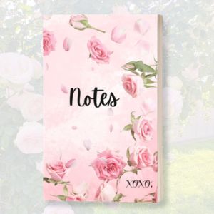 Pink Rosettes Journal